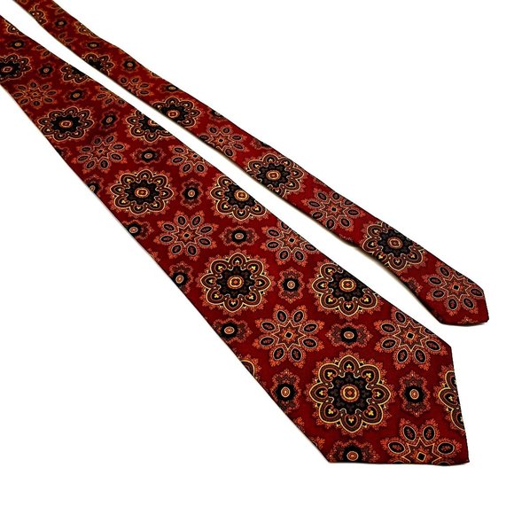 Hunting Horn Classics Mens Necktie Vintage Accessory Office Work Casual Dad Gift - Picture 1 of 5